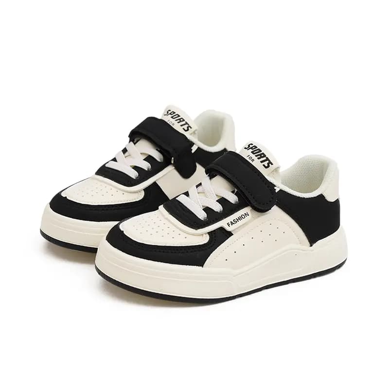 Kids Buding Comfortable Casual Anti-Kick Breathable Low-Top Kids Skate Shoes 3
