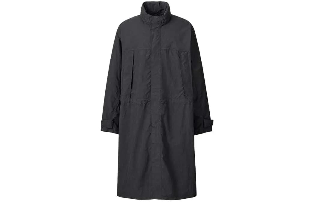 UNIQLO U Collection SS24 Trench Coat Kişi Qara