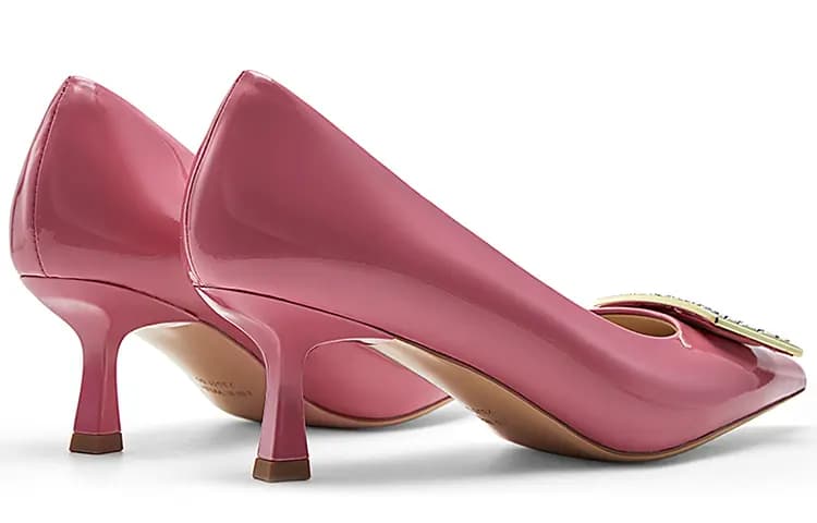 NINE WEST Pointed Toe Buckle Pumps 6sm Qadın 19