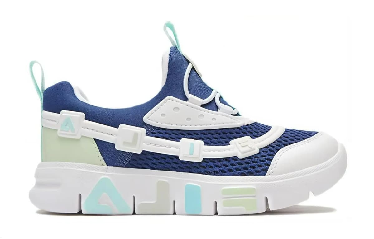 FILA KIDS Kumi Uşaq İdman Ayaqqabısı Göy/Ağ 2