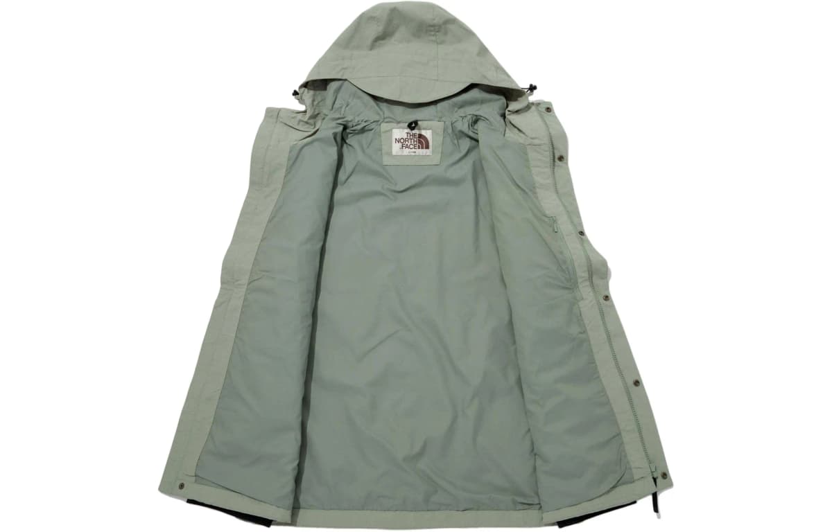 THE NORTH FACE MARTIS Outdoor Hiking Waterproof Windbreaker Jacket Unisex Green 3