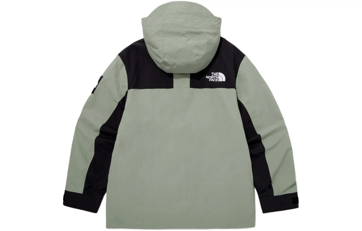 THE NORTH FACE MARTIS Outdoor Hiking Waterproof Windbreaker Jacket Unisex Green 2