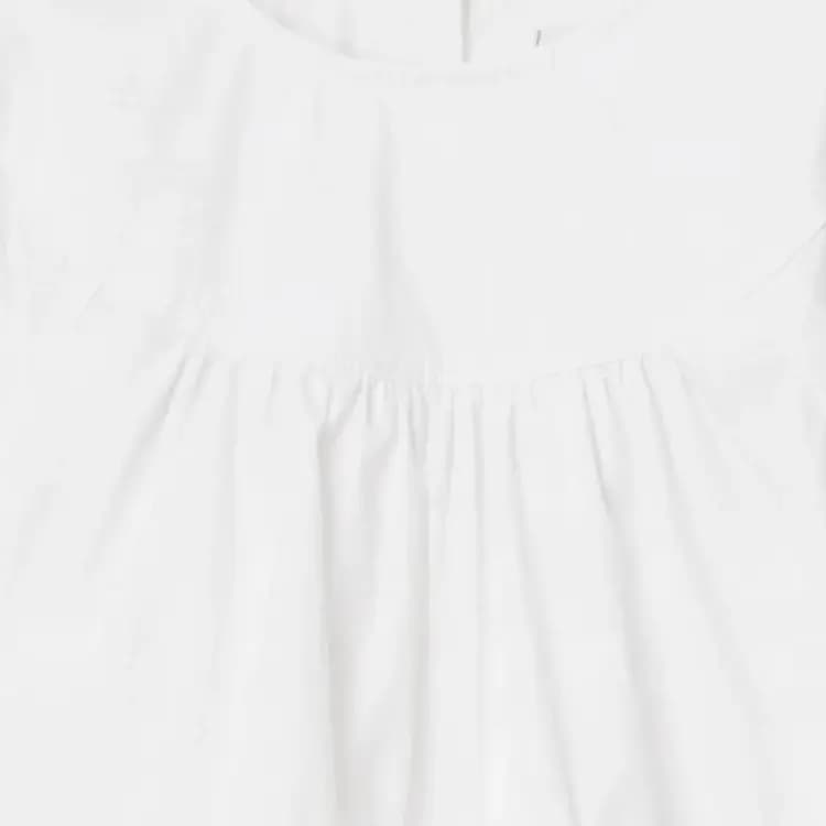 Burberry SS24 Uşaq Donu Ağ 3