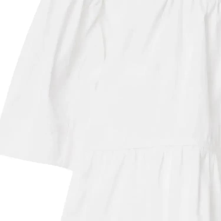 Burberry SS24 Uşaq Donu Ağ 4
