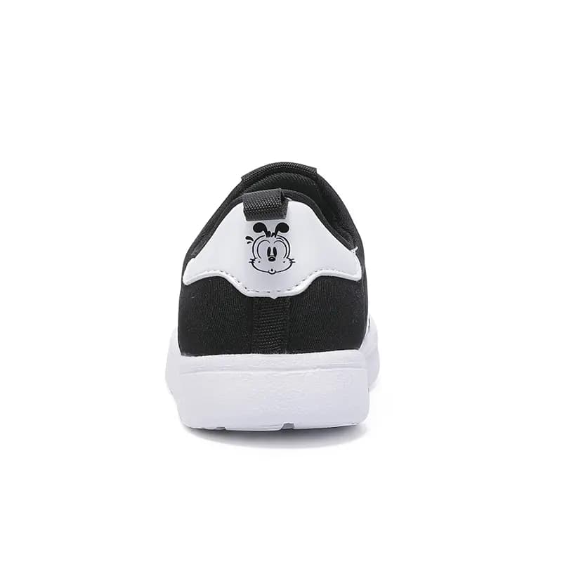 BOBDOG Slip Resistant Low Top Toddler Shoes Black Gold Infant And Toddler 4
