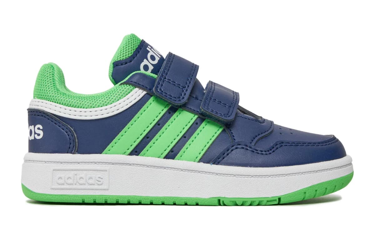 Adidas Neo Hoops 3.0 Uşaq Skeyt Ayaqqabısı Mavi/Yaşıl 2