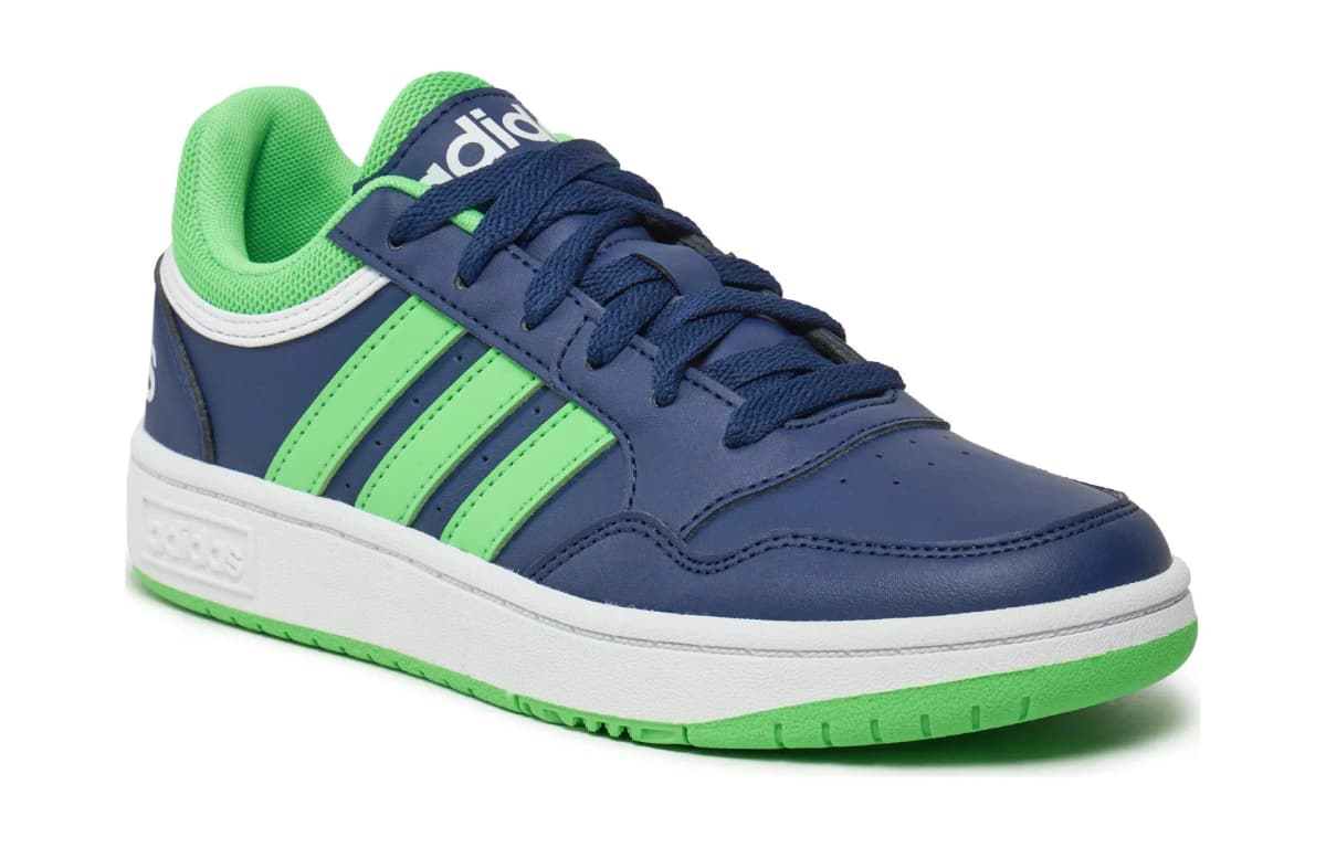 Adidas Neo Hoops 3.0 Uşaq Skeyt Ayaqqabısı Mavi/Yaşıl 3