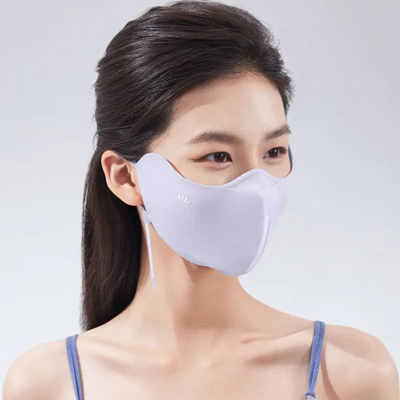 Beneunder UPF50+ 3D Eye Protection Original Yarn UV-Protective Sunscreen Face Mask Unisex 3