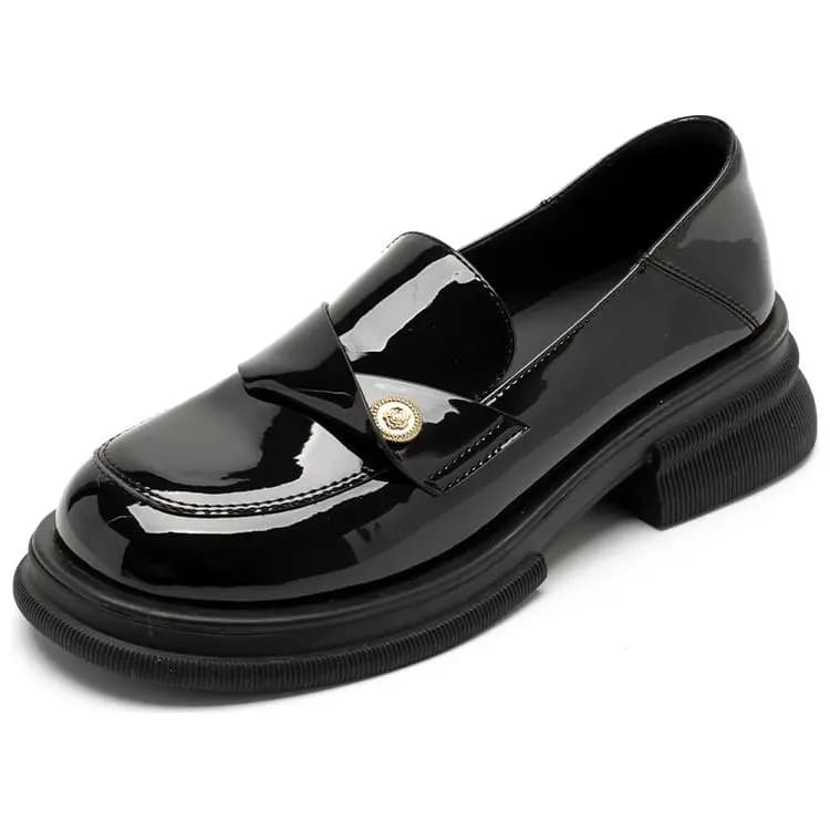 AGSDON Qadın Loafer Qara 2
