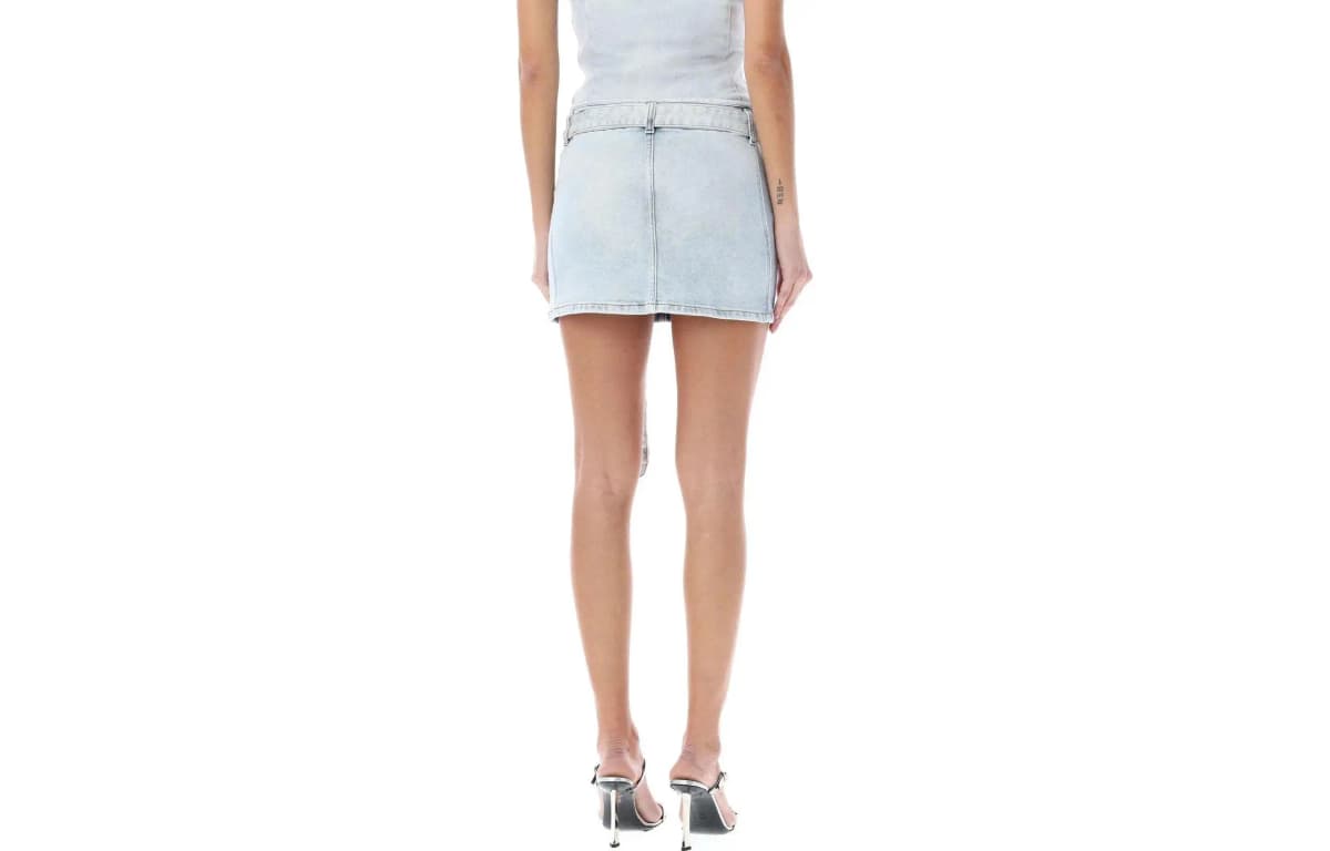 DIESEL Denim Mini Skirt 'Blue' 2