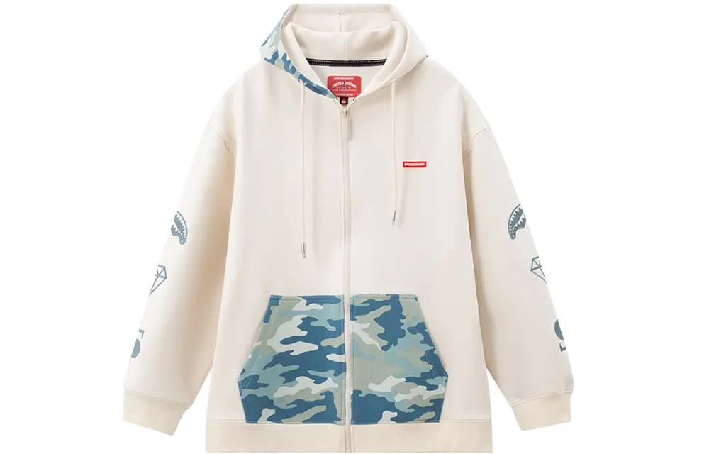 SPRAYGROUND Fermuarlı Unisex Sweatshirt 8