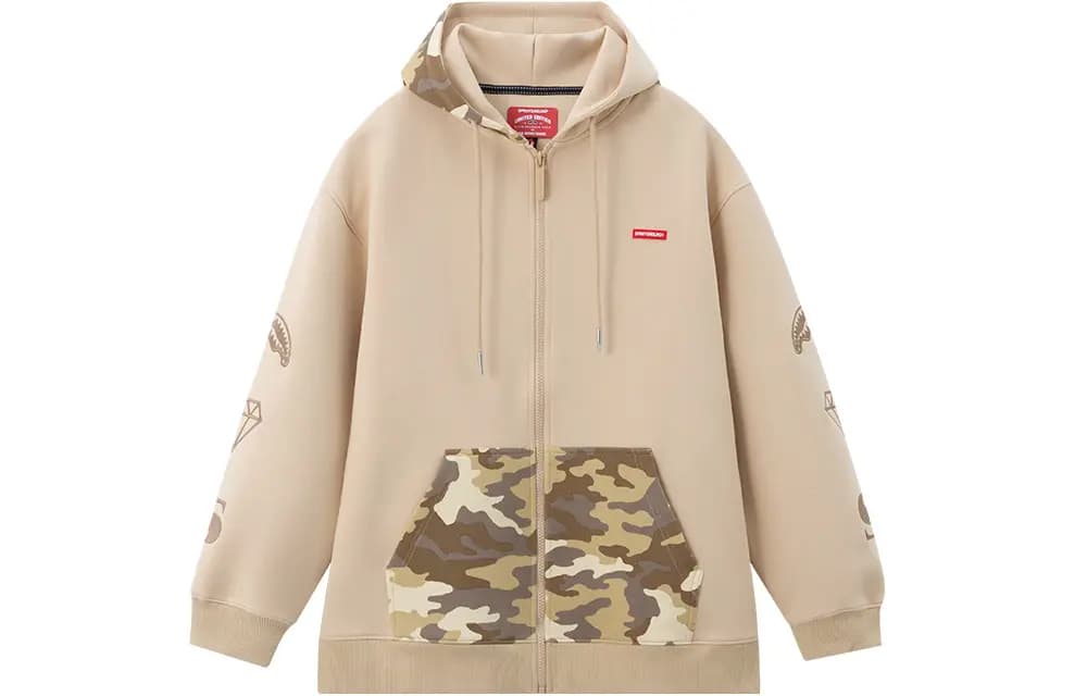 SPRAYGROUND Fermuarlı Unisex Sweatshirt 14