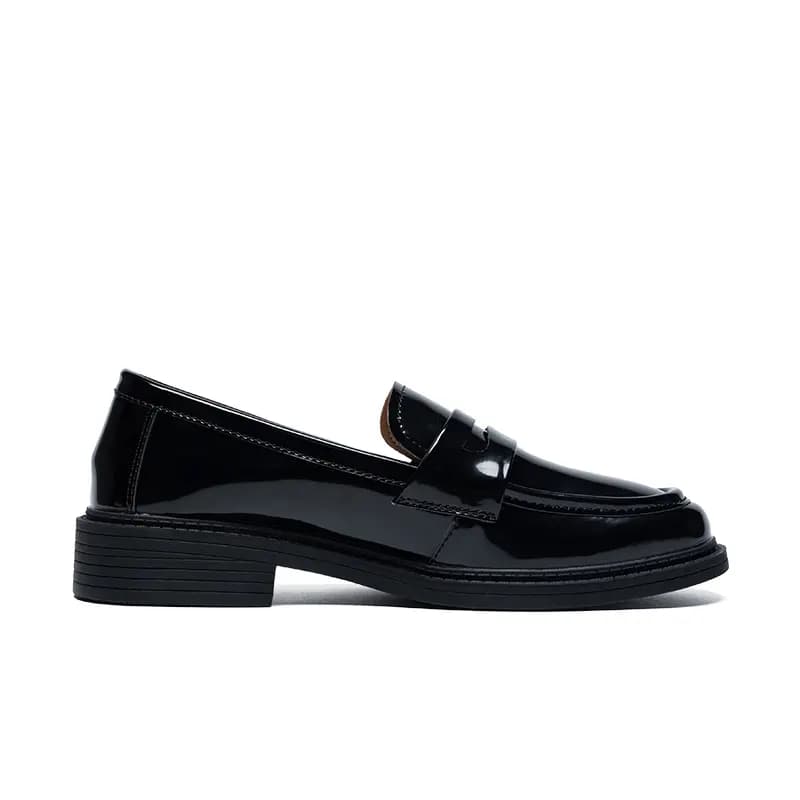 ZHR PU Comfortable Versatile Lightweight Wear-Resistant Loafers Women's 2