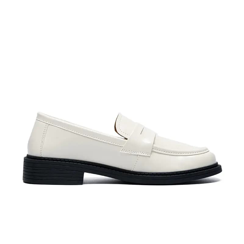 ZHR PU Comfortable Versatile Lightweight Wear-Resistant Loafers Women's 8