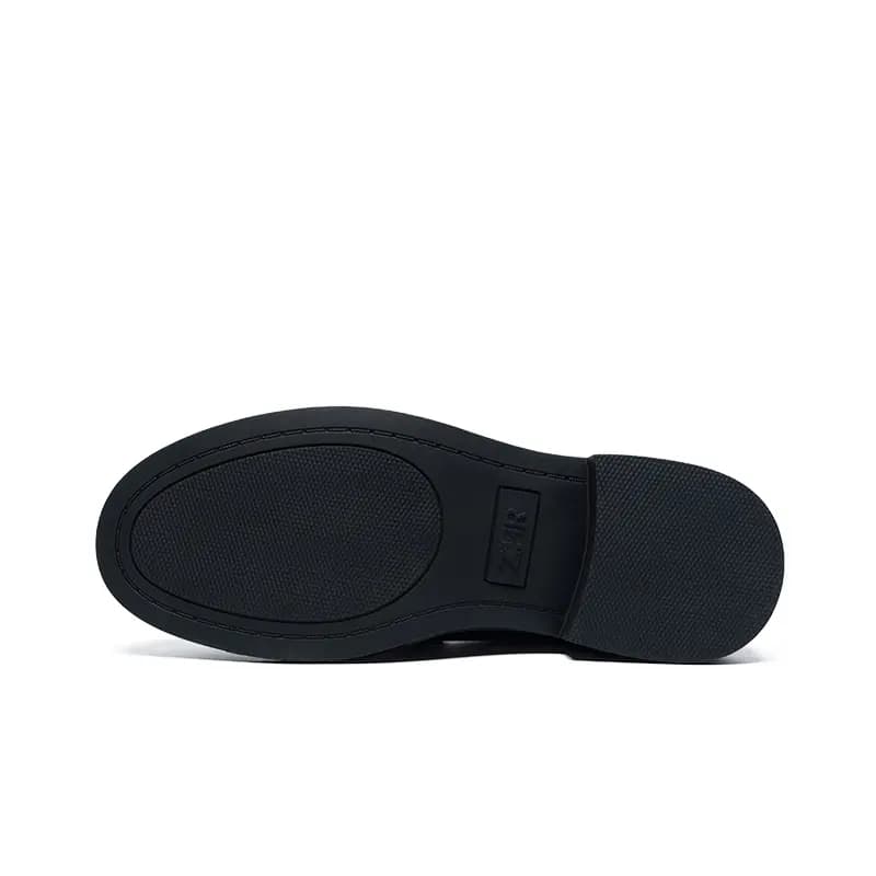 ZHR PU Comfortable Versatile Lightweight Wear-Resistant Loafers Women's 6