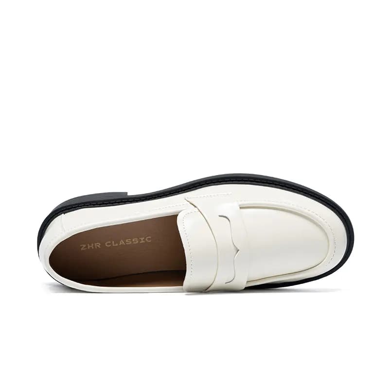 ZHR PU Comfortable Versatile Lightweight Wear-Resistant Loafers Women's 11