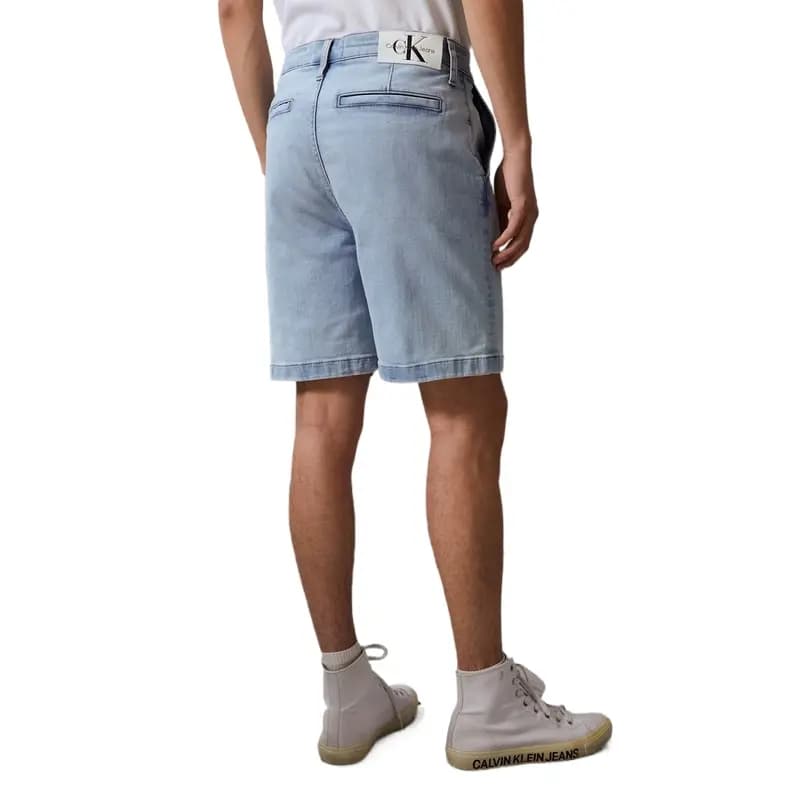 CALVIN KLEIN Denim Şort Kişi Açıq Mavi 6