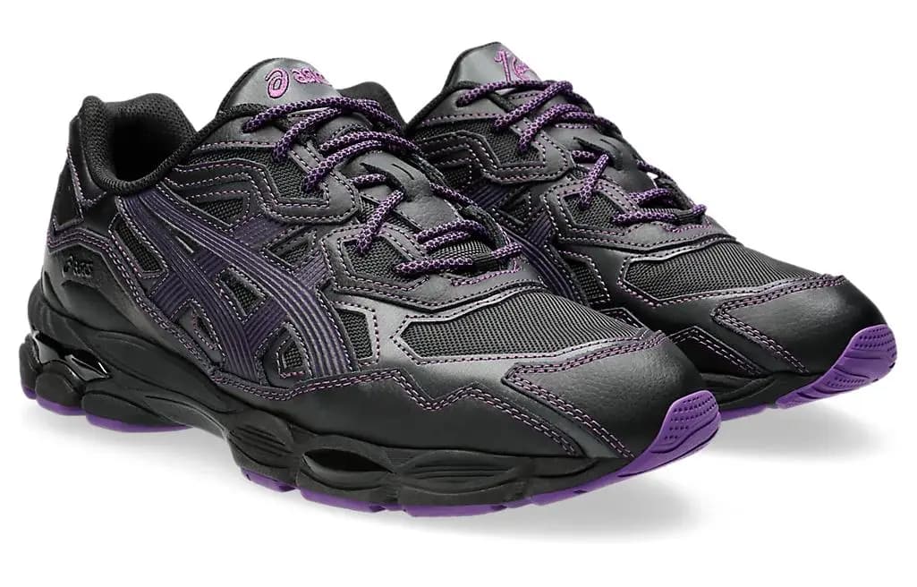 Asics Gel NYC Needles Black Purple 3