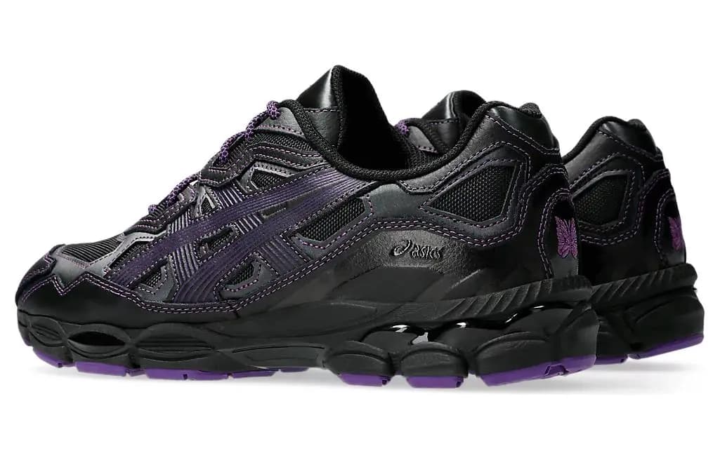 Asics Gel NYC Needles Black Purple 4