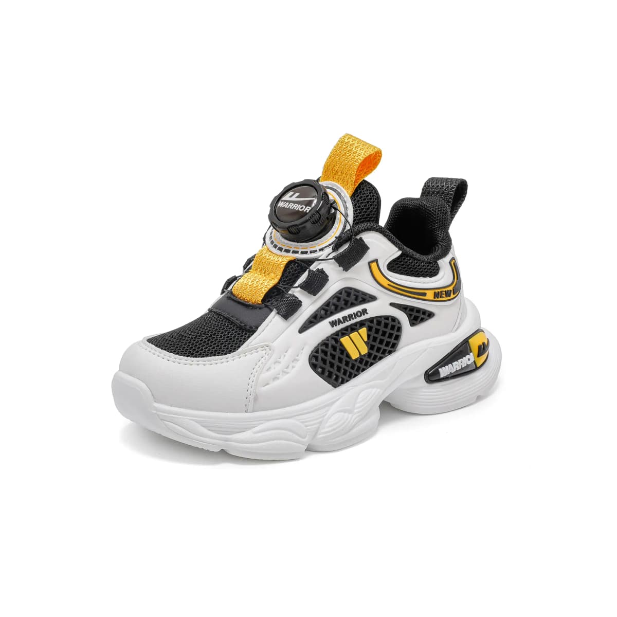 Warrior Kids Synthetic Leather PVC Comfortable Versatile Slip-Resistant Breathable Casual Shoes 2