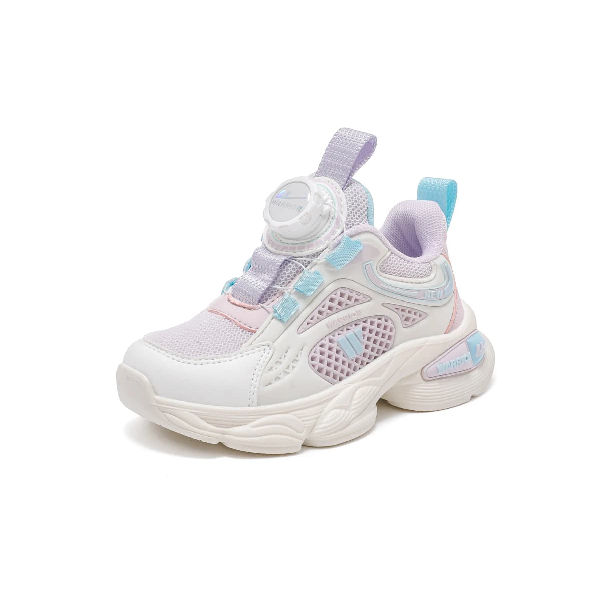 Warrior Kids Synthetic Leather PVC Comfortable Versatile Slip-Resistant Breathable Casual Shoes 7