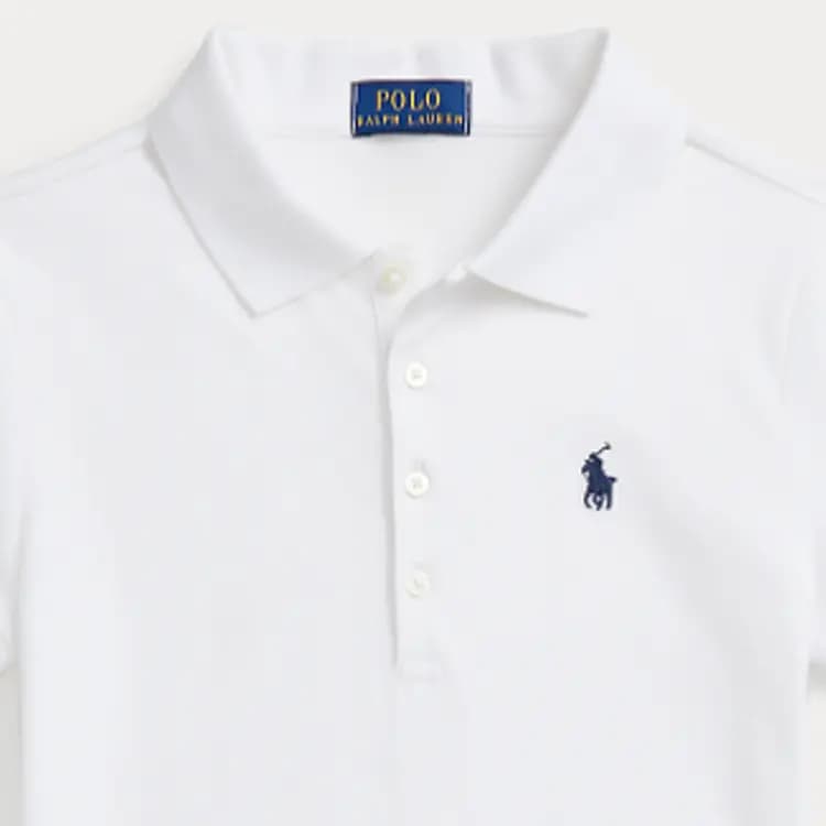 Polo Ralph Lauren SS24 Children's Dress White Kids' 3