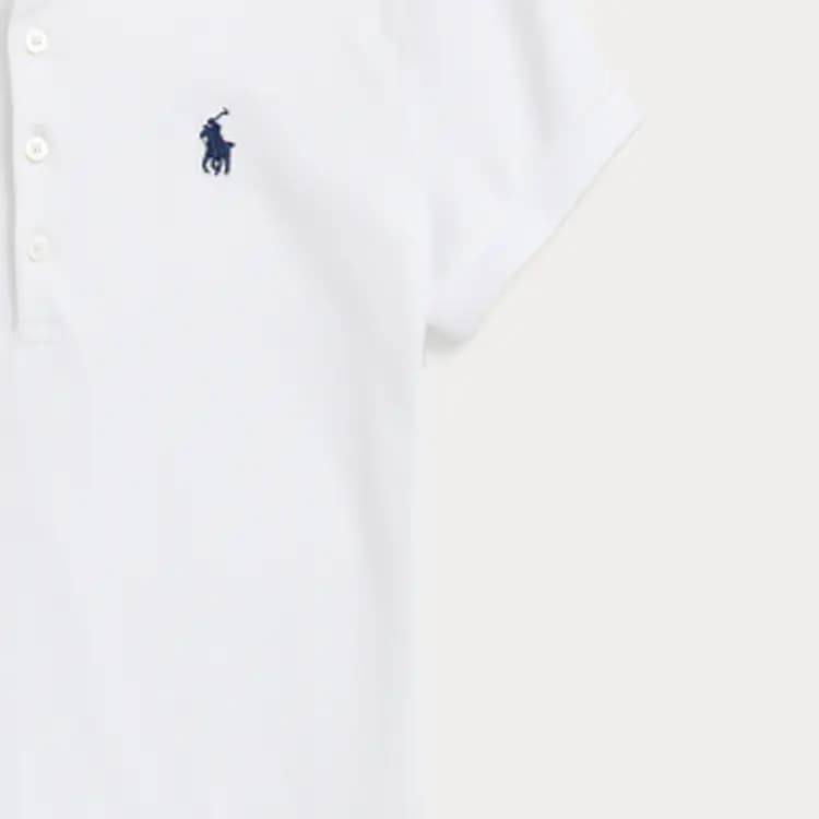 Polo Ralph Lauren SS24 Children's Dress White Kids' 5