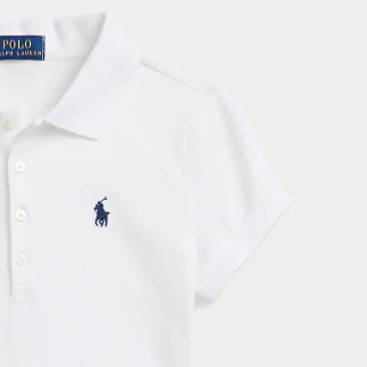 Polo Ralph Lauren SS24 Children's Dress White Kids' 4