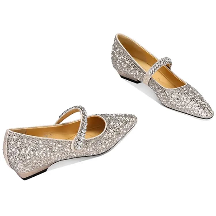 JESSICA SOPHIA Mary Jane Shoes Women's Champagne 3