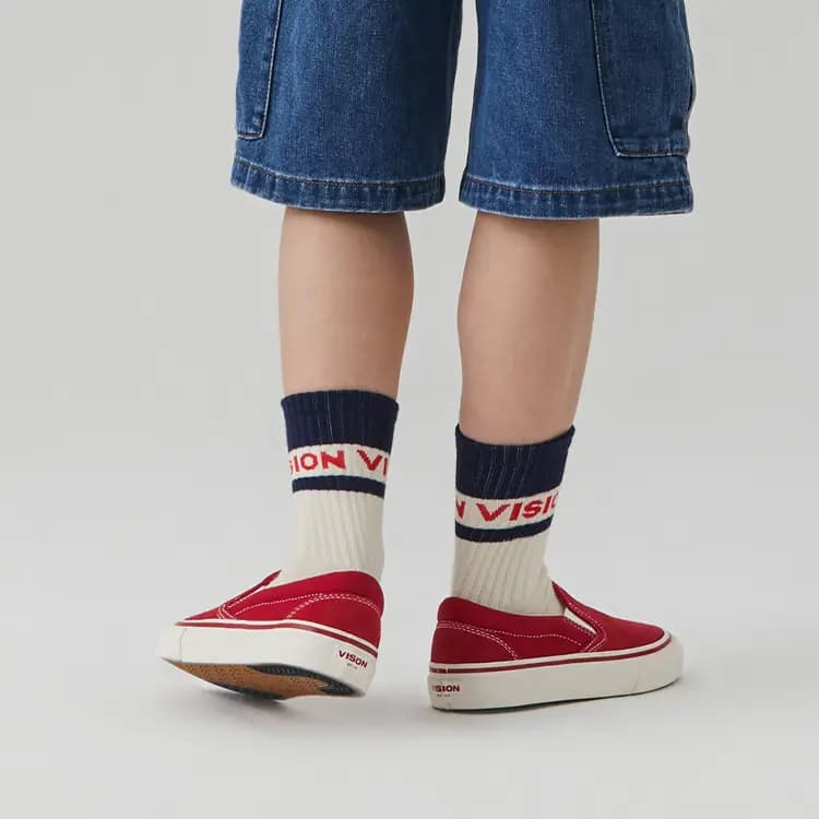 Vision Street Wear Uşaq Kətan Ayaqqabısı Qırmızı 8