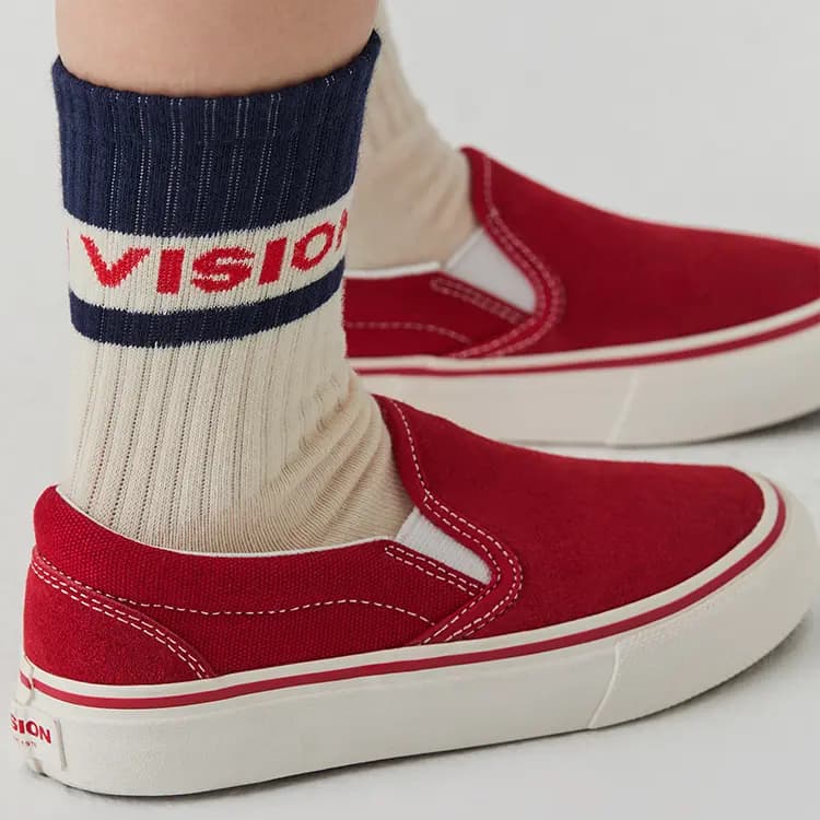 Vision Street Wear Uşaq Kətan Ayaqqabısı Qırmızı 10