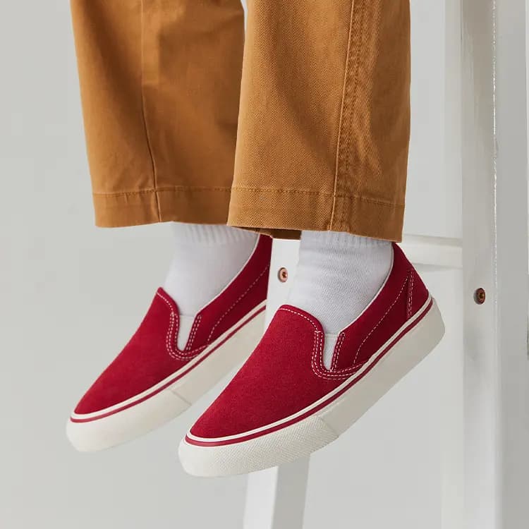 Vision Street Wear Uşaq Kətan Ayaqqabısı Qırmızı 9