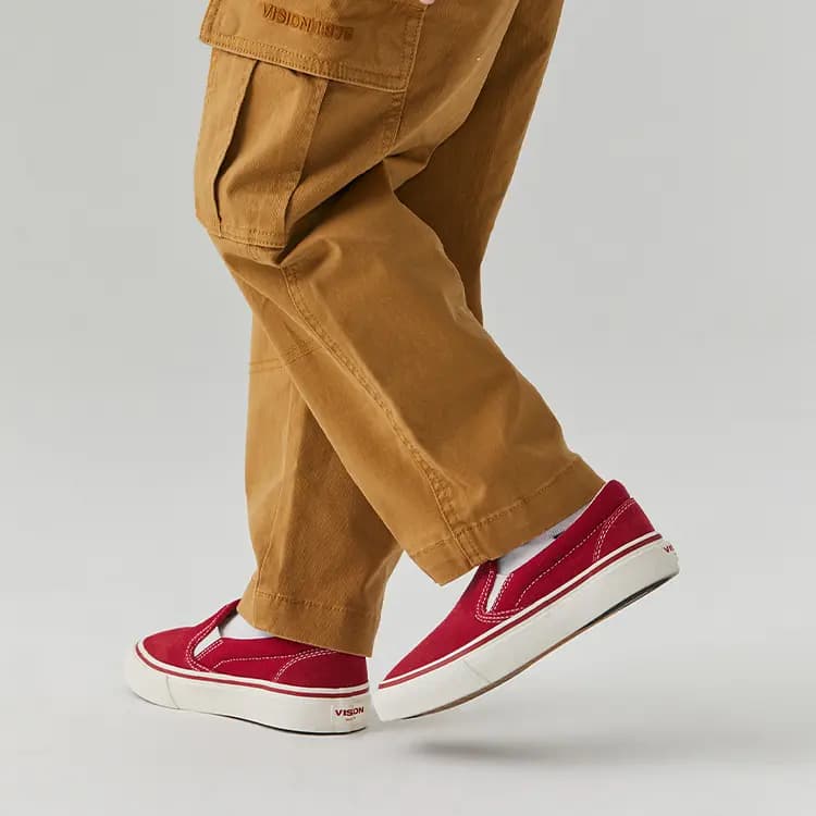 Vision Street Wear Uşaq Kətan Ayaqqabısı Qırmızı 11