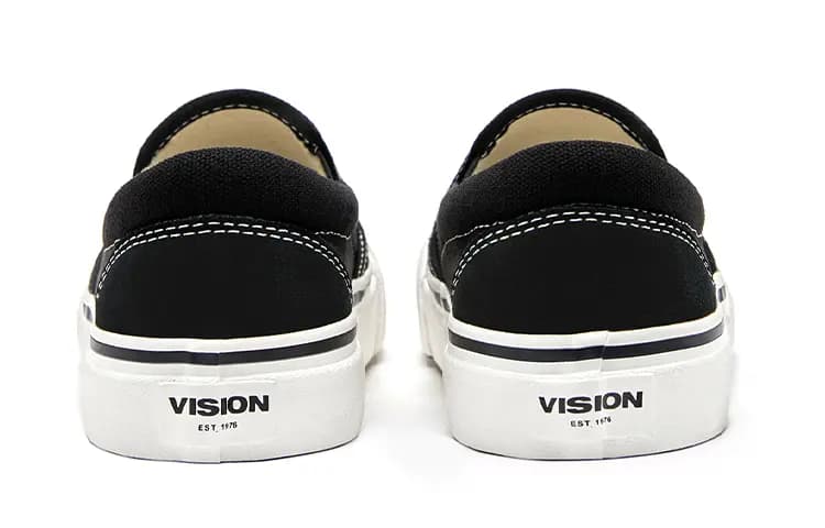 Vision Street Wear Uşaq Kətan Ayaqqabısı Qara 5
