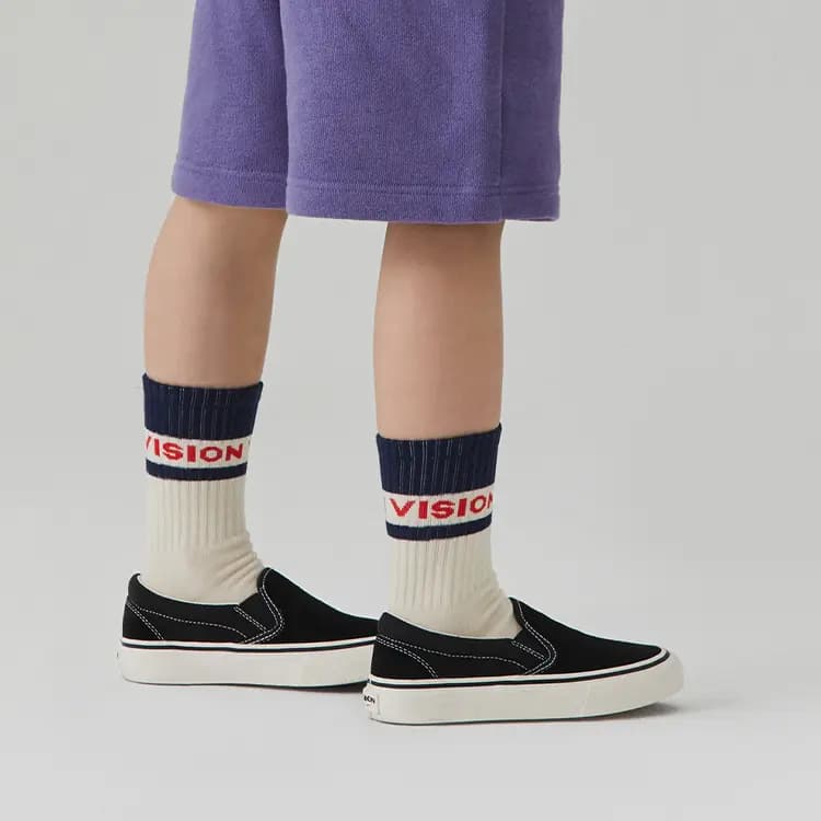 Vision Street Wear Uşaq Kətan Ayaqqabısı Qara 10