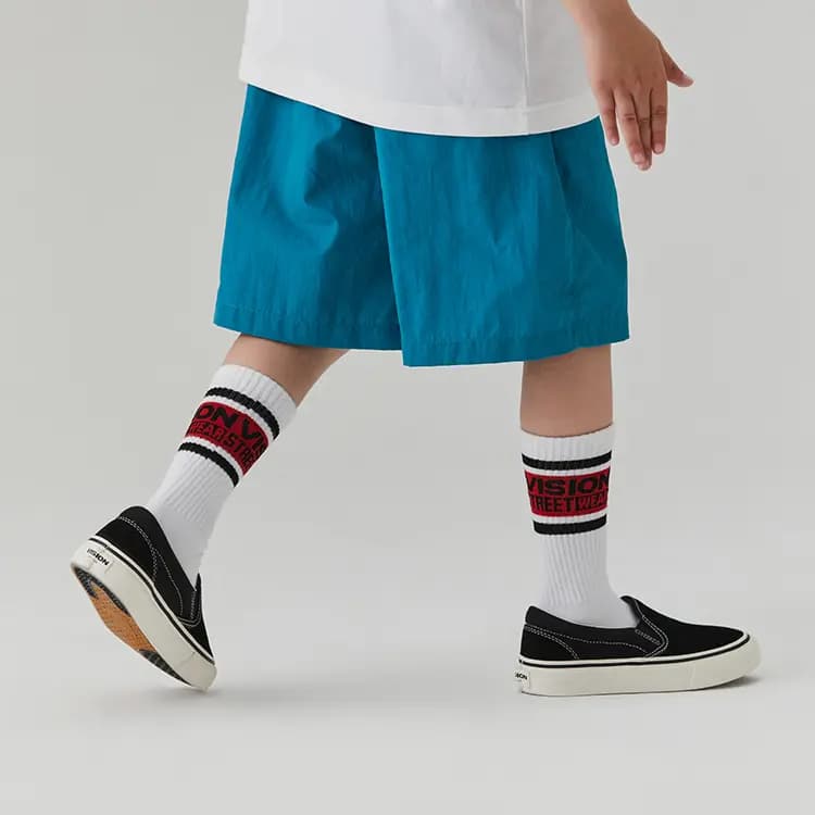 Vision Street Wear Uşaq Kətan Ayaqqabısı Qara 8