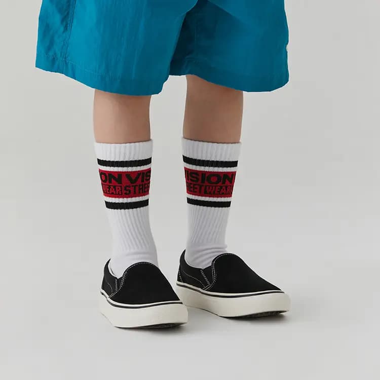Vision Street Wear Uşaq Kətan Ayaqqabısı Qara 7