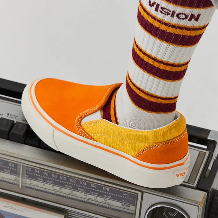 Vision Street Wear Uşaq Kətan Ayaqqabısı Narıncı 8