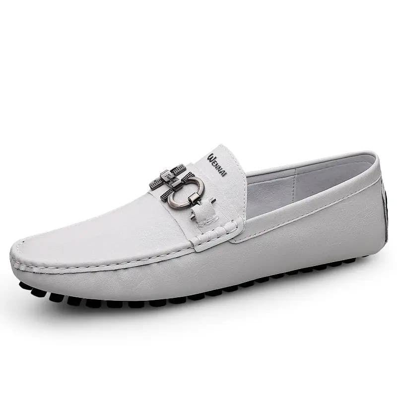 Wen Nai Beanie Shoes Men's White 2