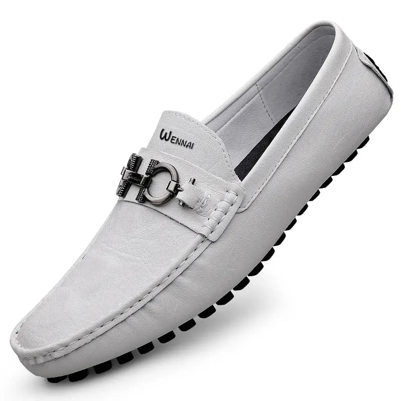 Wen Nai Beanie Shoes Men's White 3