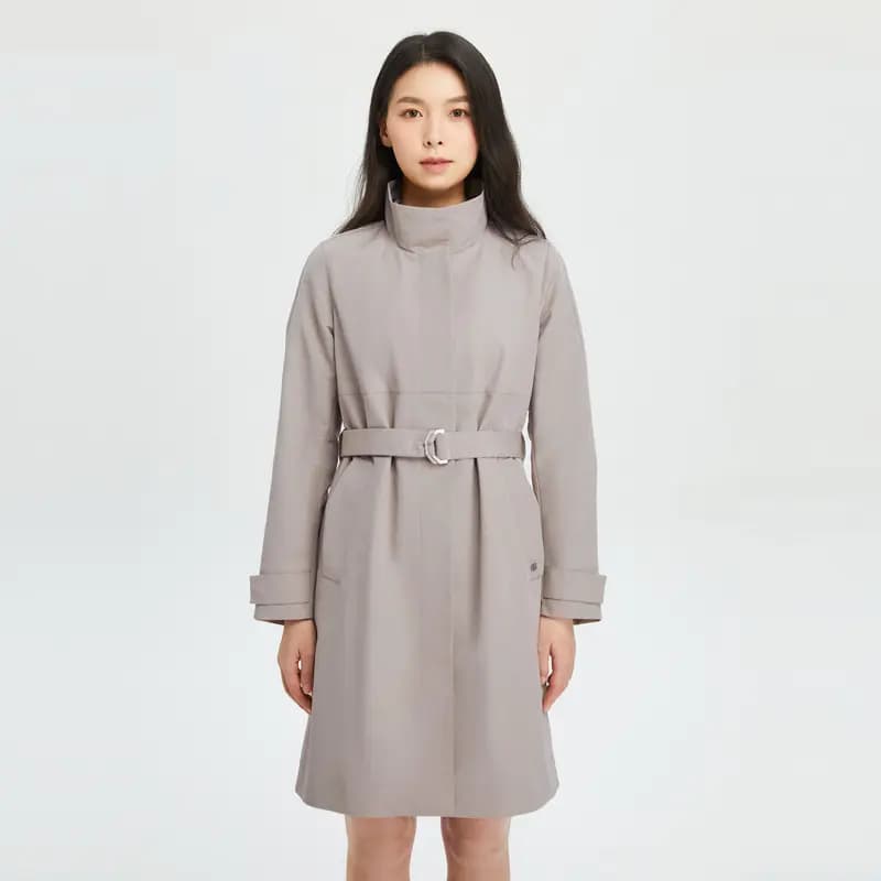 KOLON SPORT Trench Coats Women's Beige BE 4