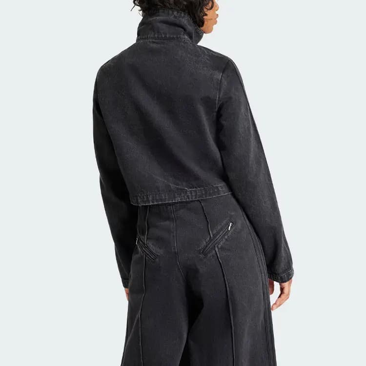 Adidas Originals Montreal Cropped Denim Jacket 3