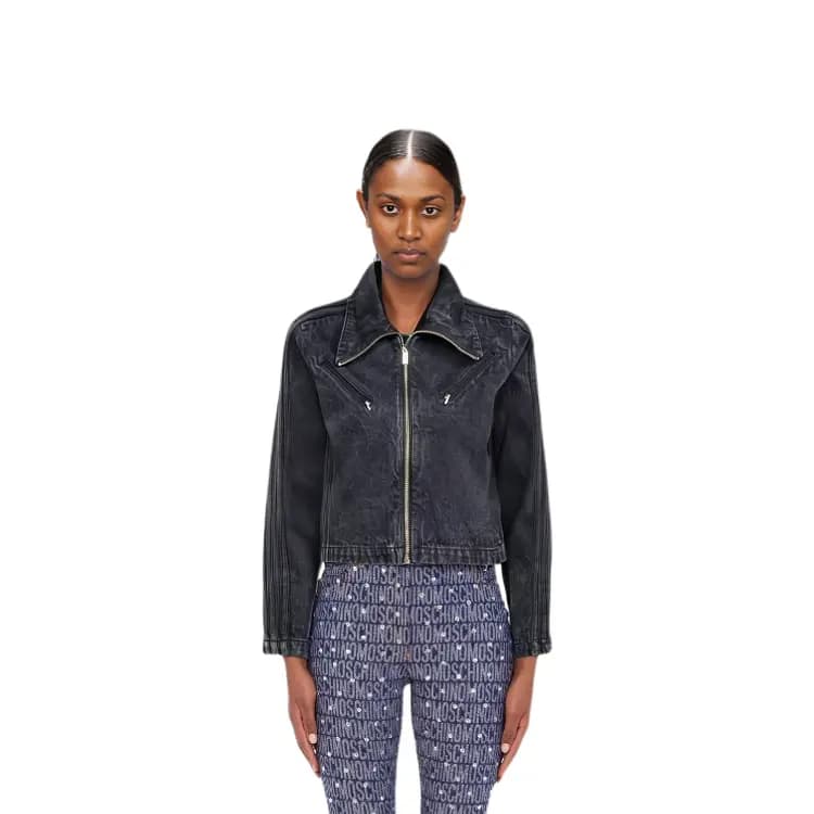 Adidas Originals Montreal Cropped Denim Jacket 5