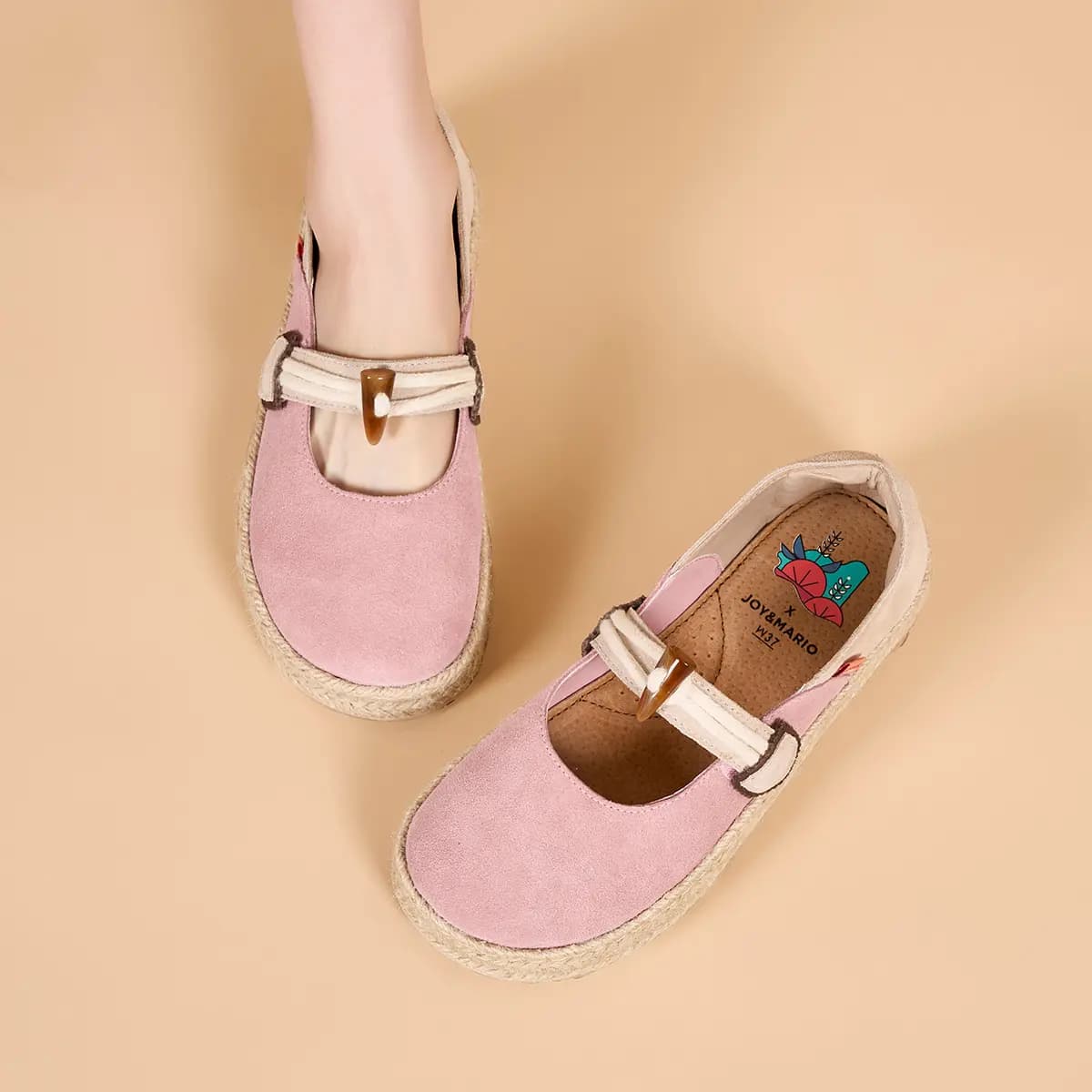 Joy&Mario Dəri Qadın Espadril 15