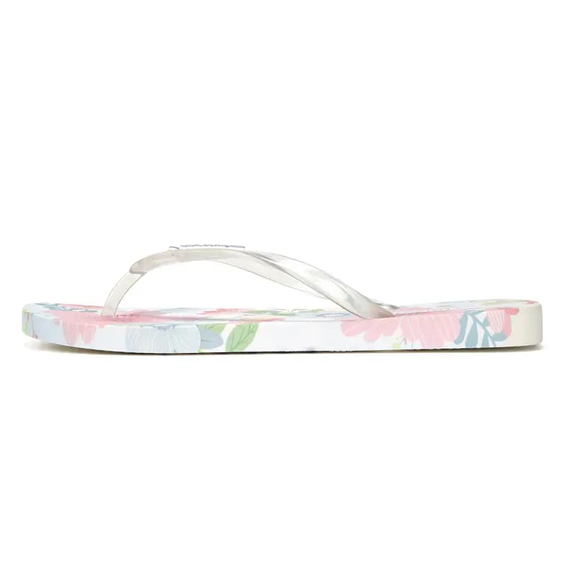 HOTMARZZ Chinese Street Print Fashion Trendy Breathable Comfortable Travel Flat Non-Slip Beach Seaside Lightweight Wear-Resistant Flip Flops Women's 8