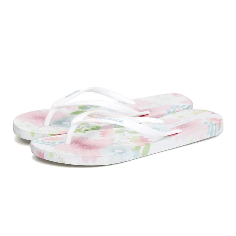HOTMARZZ Chinese Street Print Fashion Trendy Breathable Comfortable Travel Flat Non-Slip Beach Seaside Lightweight Wear-Resistant Flip Flops Women's 3