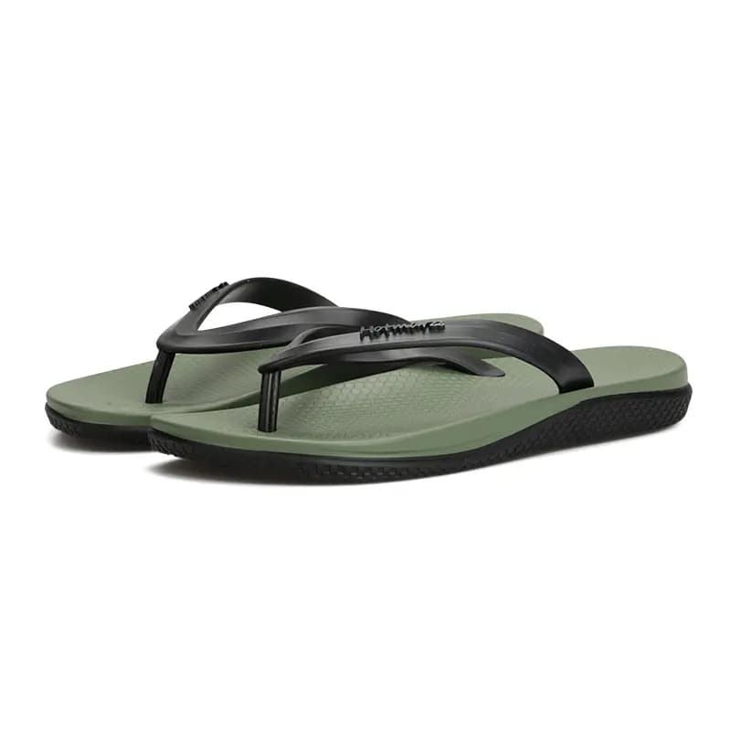 HOTMARZZ Classic Versatile Casual Trendy Breathable Comfortable Beach Sand Non-Slip Wear-Resistant Flip-Flops Men's 13