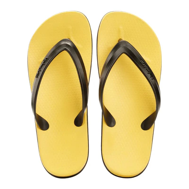 HOTMARZZ Classic Versatile Casual Trendy Breathable Comfortable Beach Sand Non-Slip Wear-Resistant Flip-Flops Men's 10