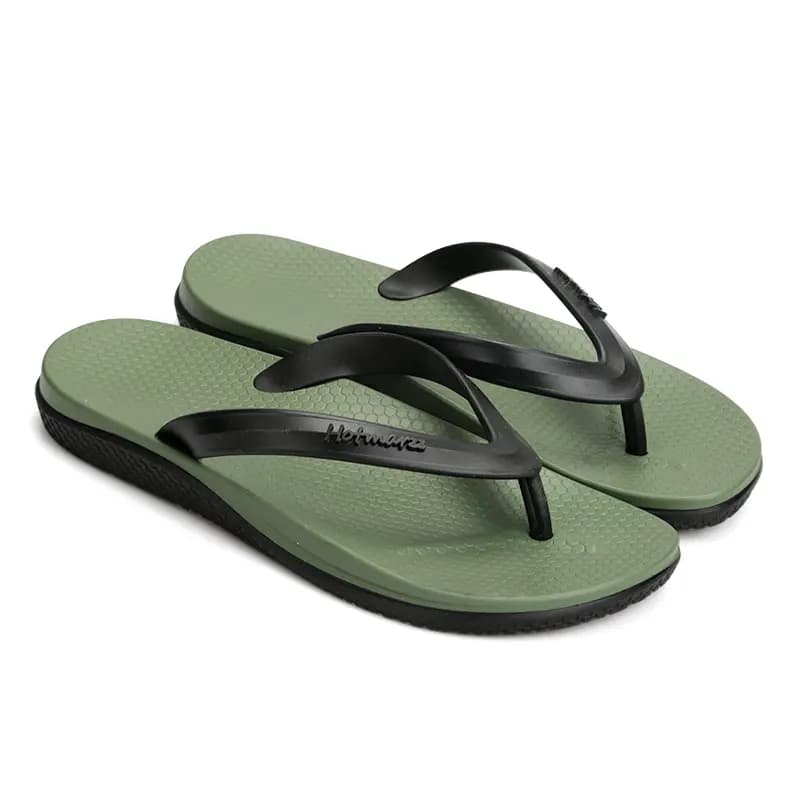 HOTMARZZ Classic Versatile Casual Trendy Breathable Comfortable Beach Sand Non-Slip Wear-Resistant Flip-Flops Men's 14