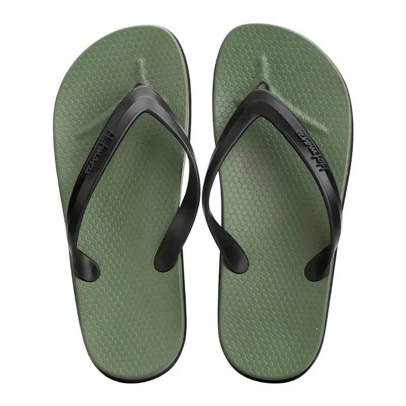 HOTMARZZ Classic Versatile Casual Trendy Breathable Comfortable Beach Sand Non-Slip Wear-Resistant Flip-Flops Men's 15